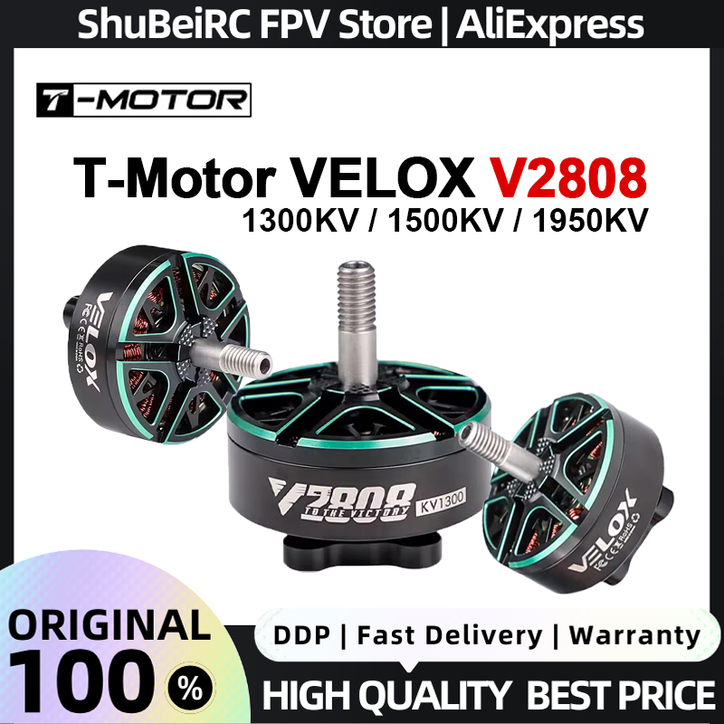 Geprc Rad Vtx 5.8G 2.5W - T-Motor VELOX V2808 Borstelloze motor 1300kv