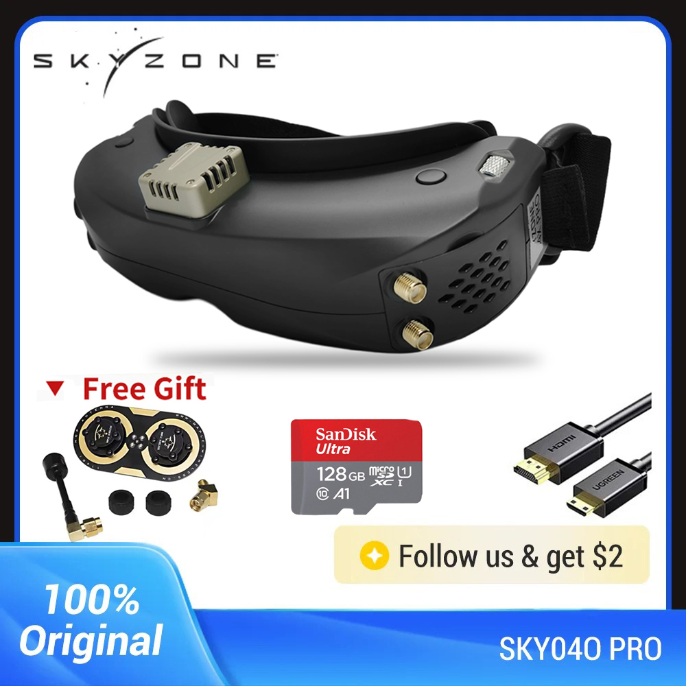 Skyzone Sky04O Pro Fpv Goggles - Skyzone SKY04O PRO 1280x720 OLED FPV-bril