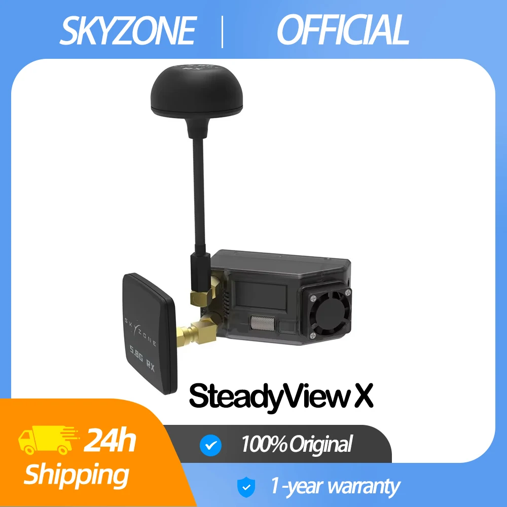 Skyzone Steadyview X Receiver Module - SKYZONE Schermontvanger SteadyView X 5.8Ghz IPS