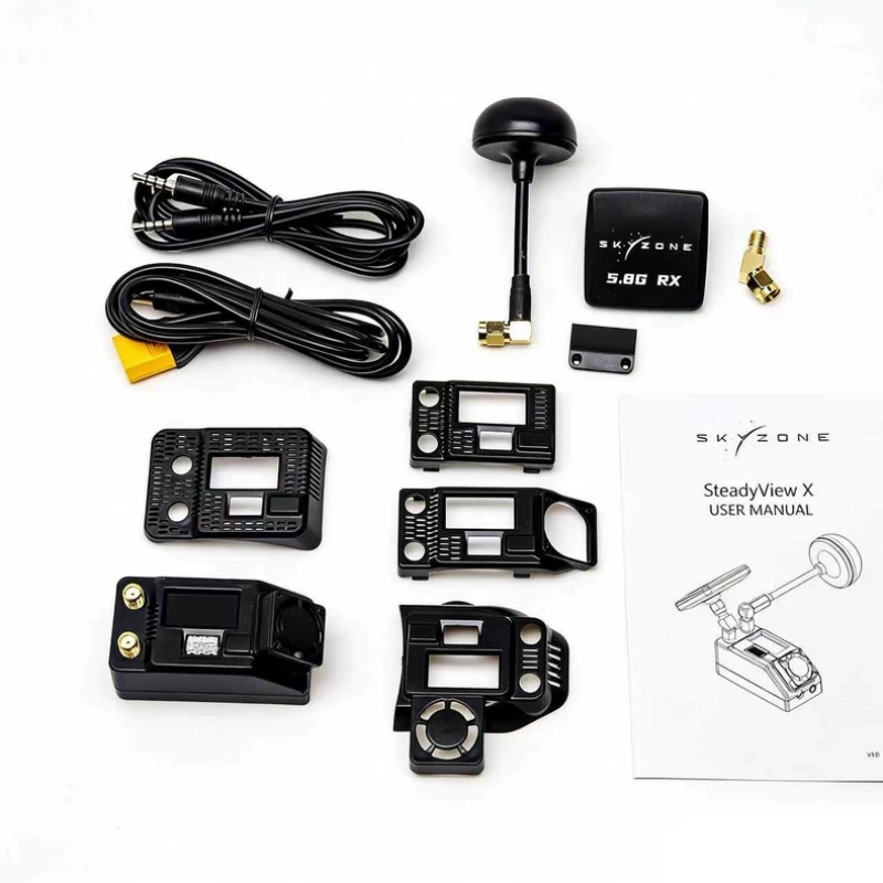 Skyzone Steadyview X Receiver Module - SKYZONE SteadyView X Ontvangermodule met IPS-scherm,