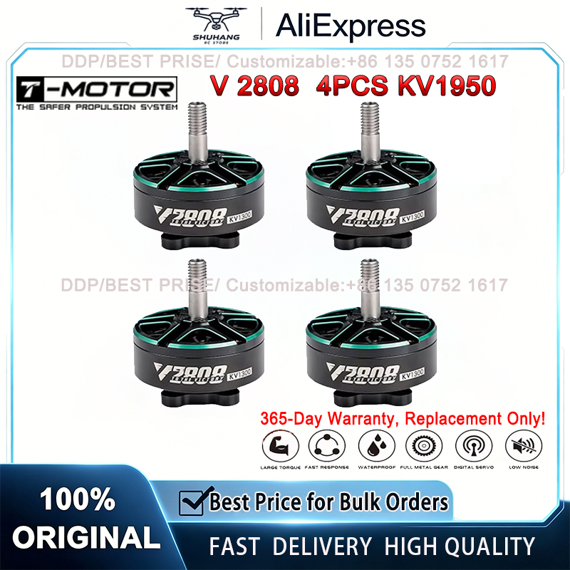 Geprc Rad Vtx 5.8G 2.5W - T-MOTOR VELOX V2808 FPV Borstelloze Motor