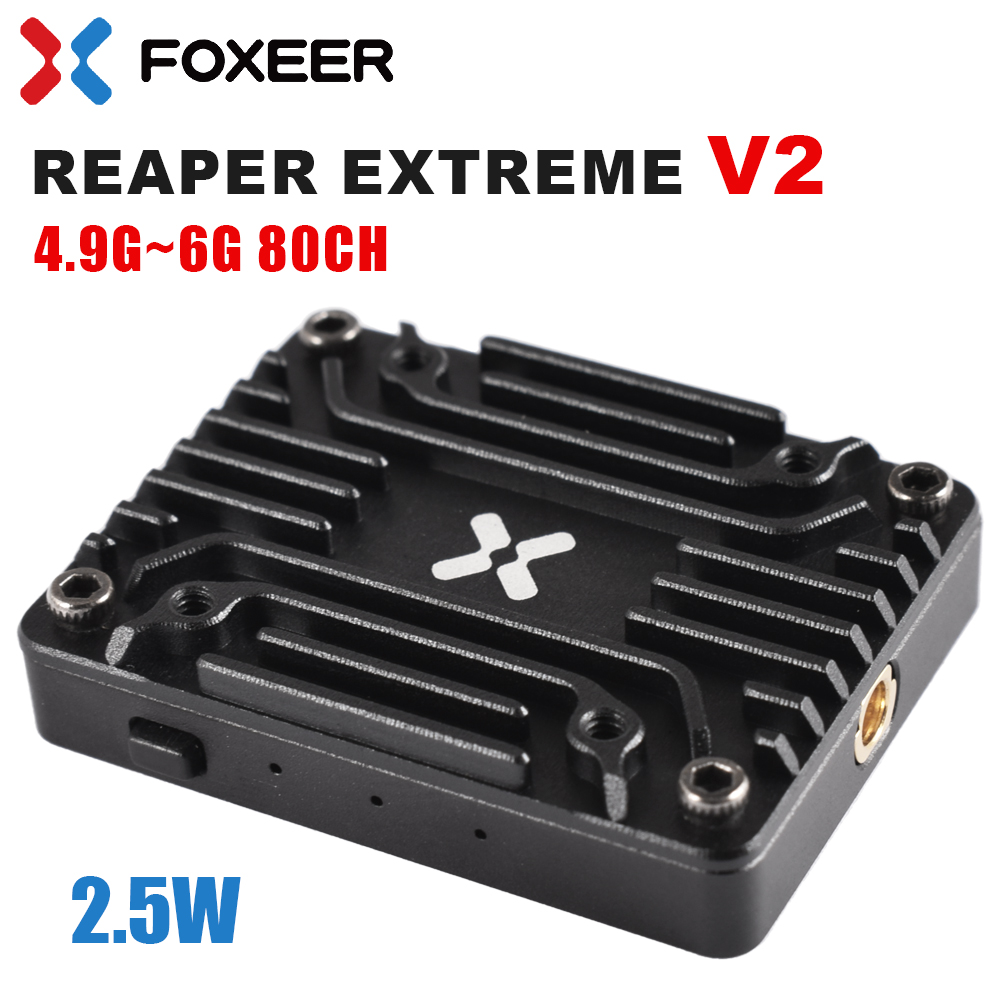 Foxeer 4.9-6G Reaper Extreme V - Foxeer Reaper Extreme 2.5W Vtx recensie en prijs