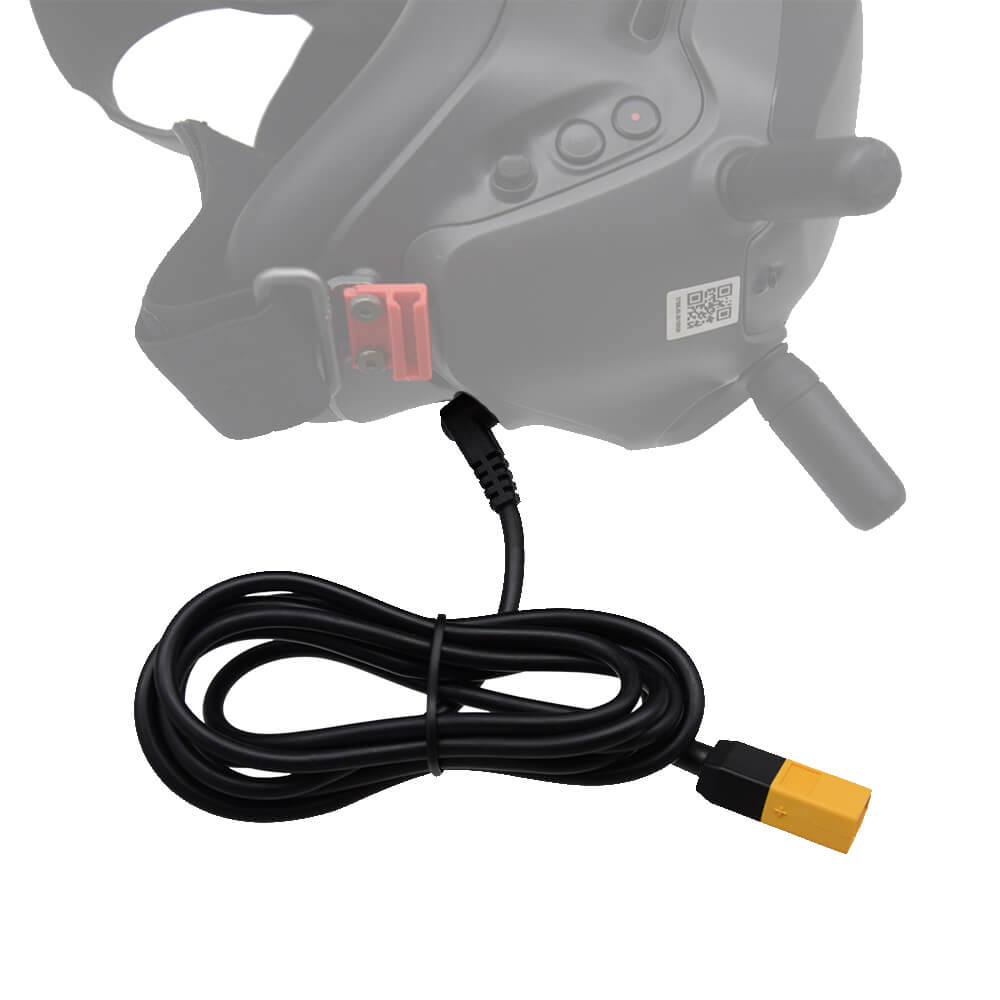 1.2M FPV Bril Voedingskabel XT - Skyzone Sky04X Pro Oled Fpv Goggles recensie en prijs