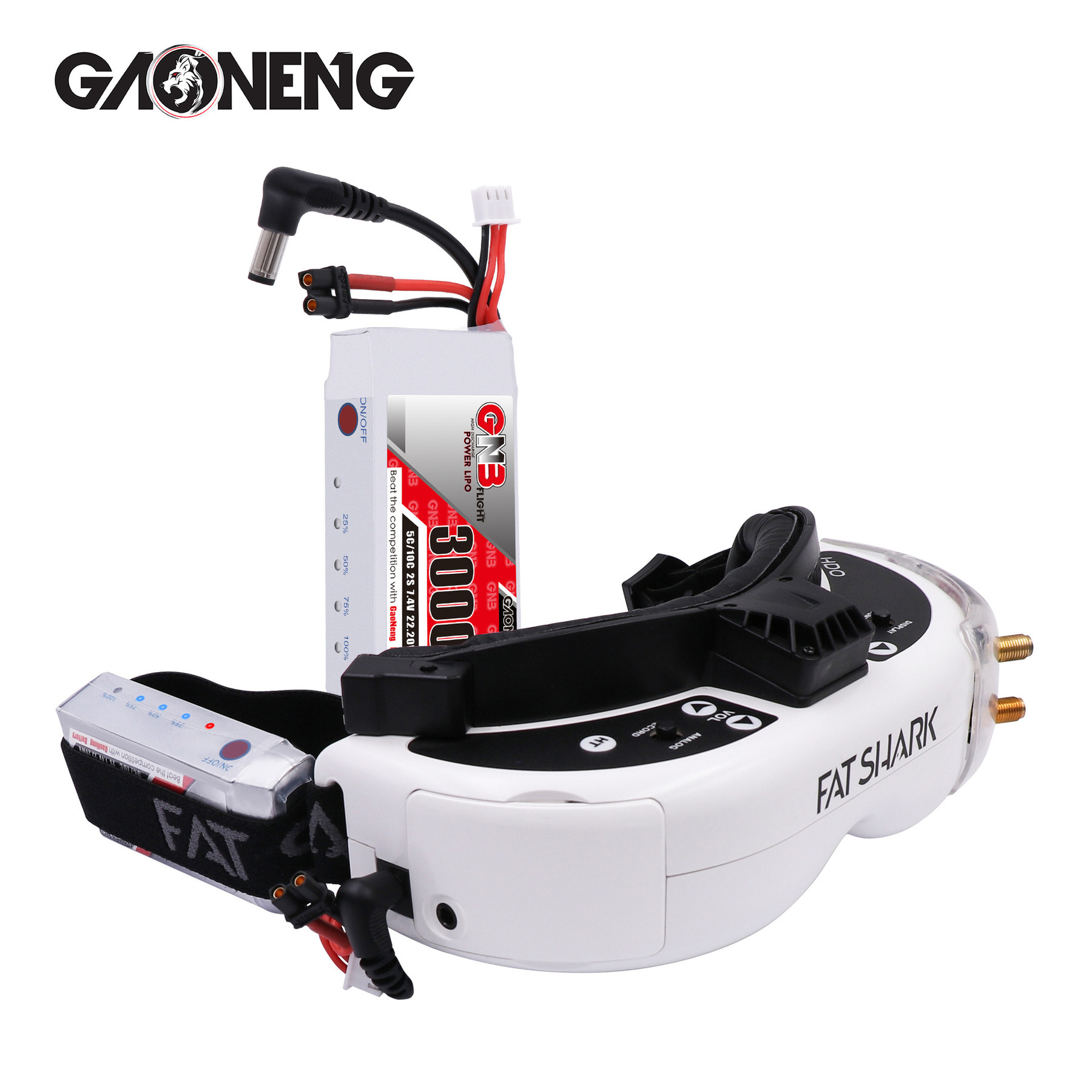 Gnb 2S 7.4V 3000Mah 5c/10c Lip - Skyzone Sky04X Pro Oled Fpv Goggles recensie en prijs