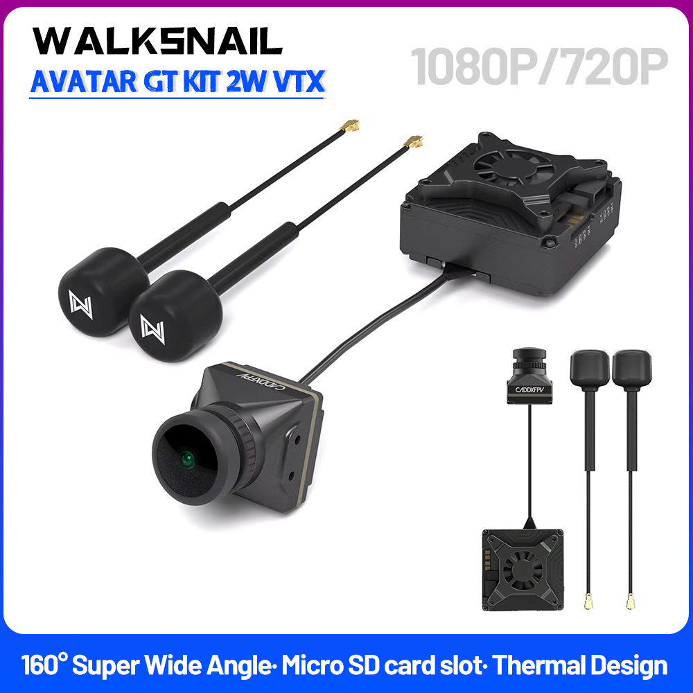 Walkslak Avatar Gt Kit 2W Vtx  - Walksnail Avatar Gt Kit 2W Vtx recensie en prijs
