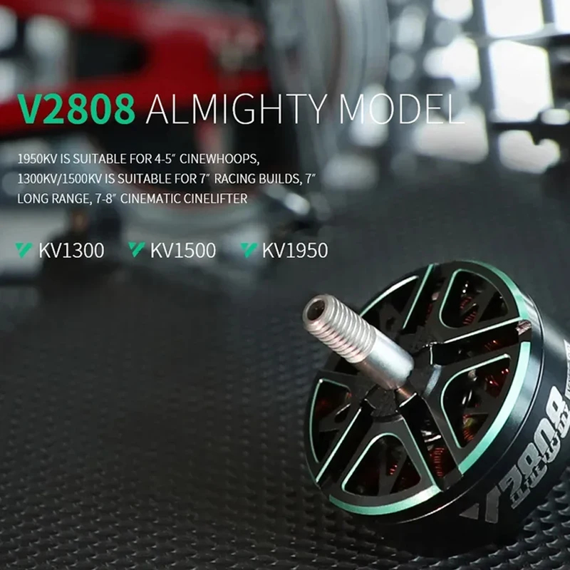 T-MOTOR VELOX V2808 FPV Borste - Geprc Rad Vtx 5.8G 2.5W recensie en prijs
